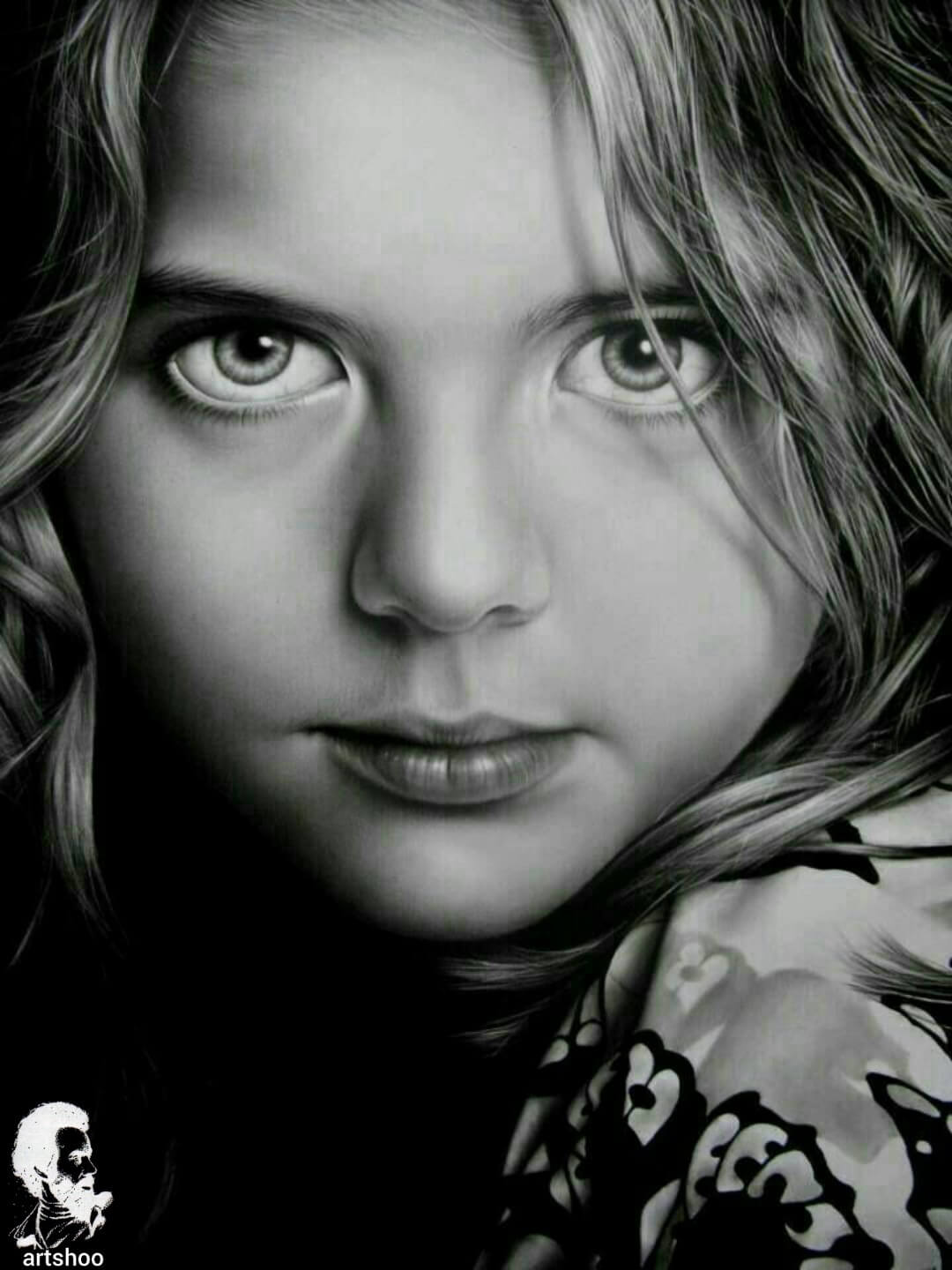 آموزش نقاشی سیاه قلم